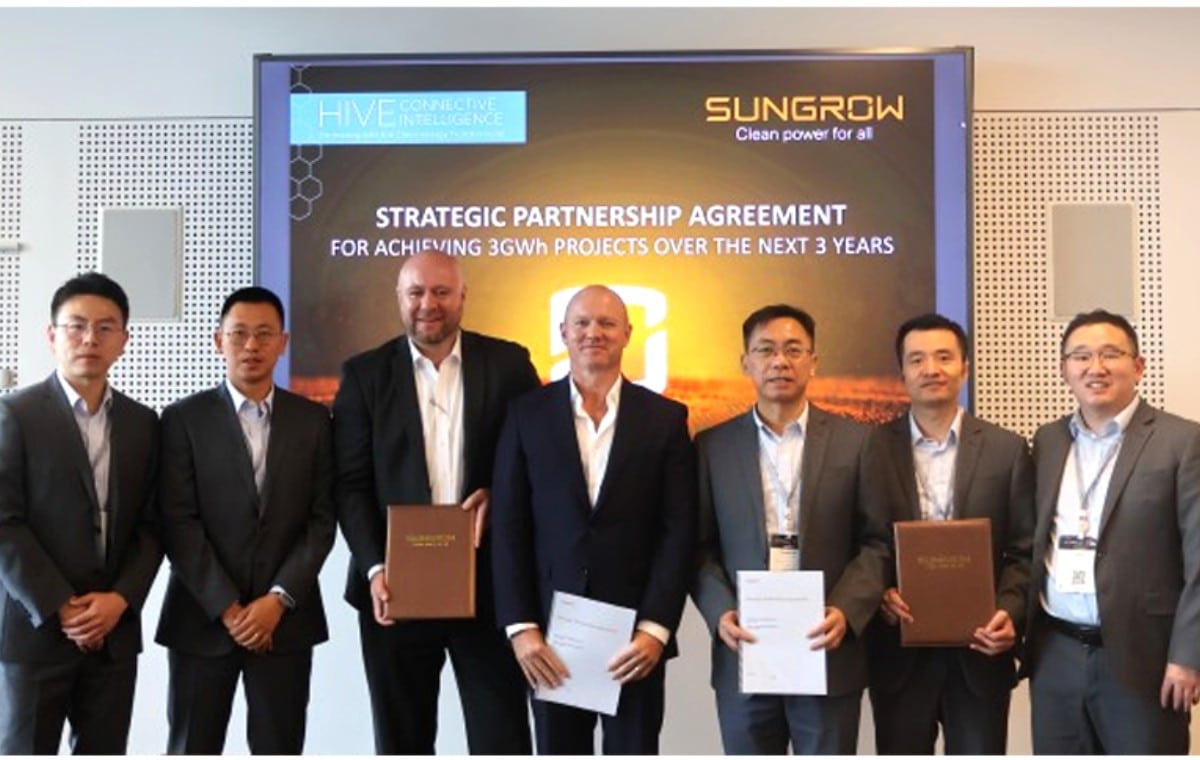 Sungrow and HIVE extend partnership on 3 GWh energy storage project ...