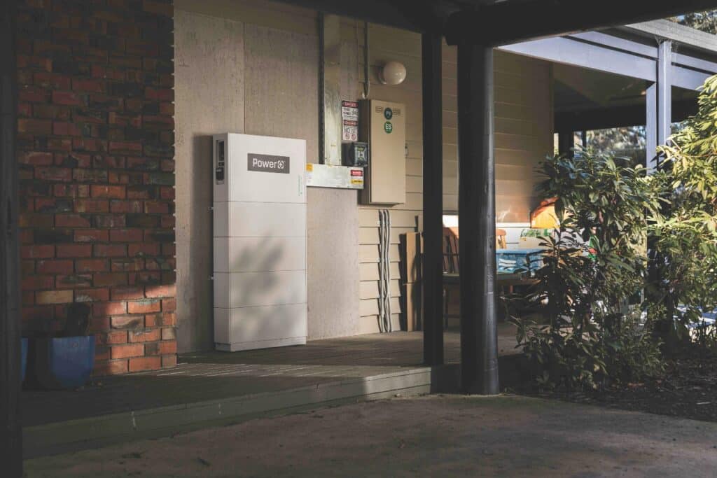The Whispr battery combines inverter, storage and controls in one streamlined, household-ready unit. Images: PowerPlus.
