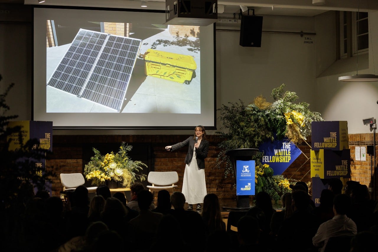 Women taking on grid connection engineering